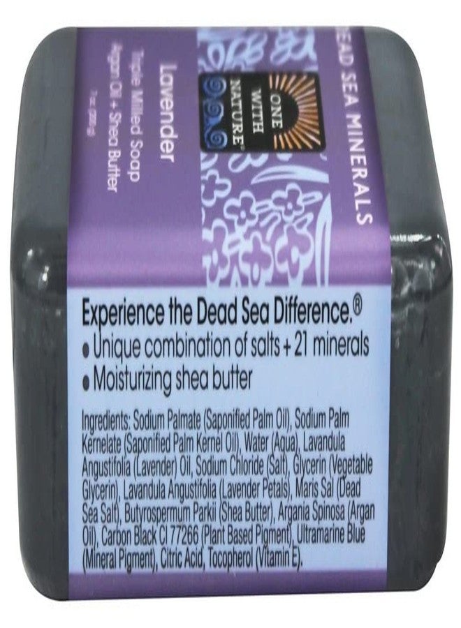 One With Nature Soap Bar Lavender - Image 3